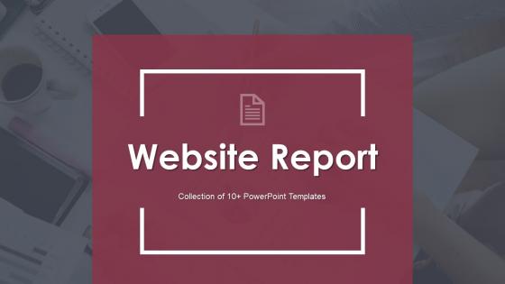 Website Report Powerpoint Ppt Template Bundles