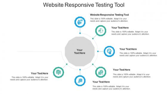Website responsive testing tool ppt powerpoint presentation infographics example cpb