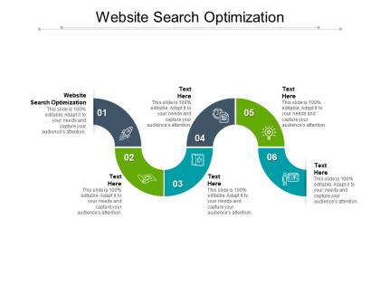 Website search optimization ppt powerpoint presentation layouts designs cpb