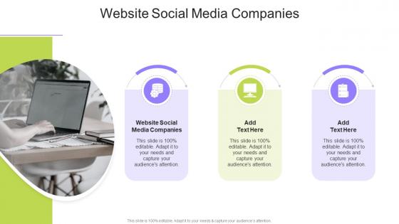 Website Social Media Companies In Powerpoint And Google Slides Cpb