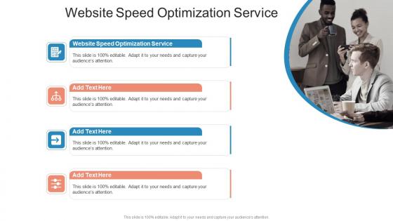 Website Speed Optimization Service In Powerpoint And Google Slides Cpb