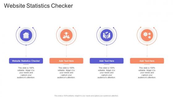 Website Statistics Checker In Powerpoint And Google Slides Cpb