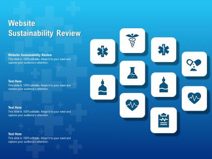 Website sustainability review ppt powerpoint presentation layouts layout ideas
