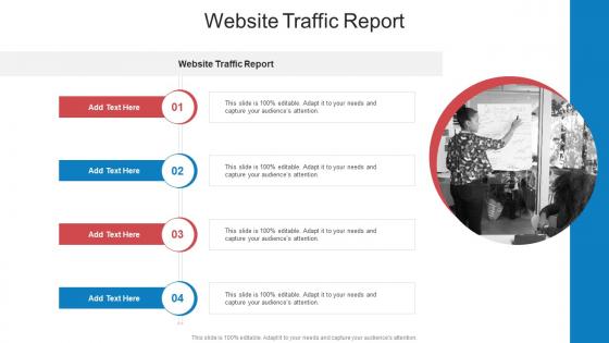 Website Traffic Report In Powerpoint And Google Slides Cpb