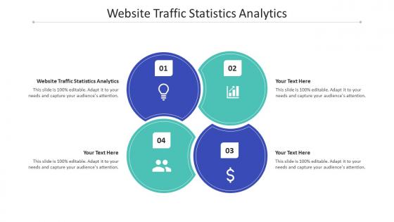 Website traffic statistics analytics ppt powerpoint presentation infographics good cpb