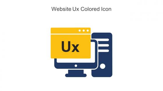 Website UX Colored Icon