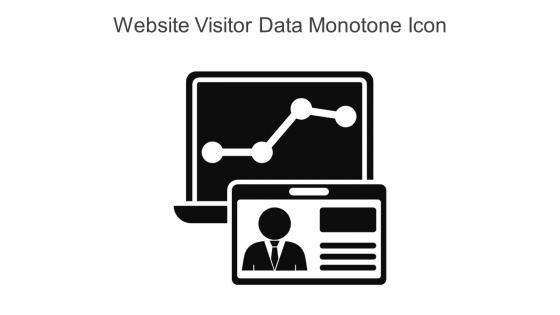 Website Visitor Data Monotone Icon In Powerpoint Pptx Png And Editable Eps Format