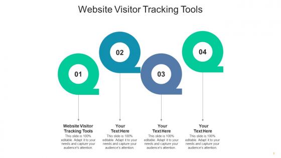 Website visitor tracking tools ppt powerpoint presentation gallery structure cpb