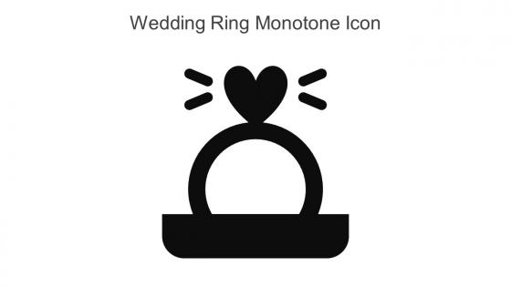 Wedding Ring Monotone Icon In Powerpoint Pptx Png And Editable Eps Format