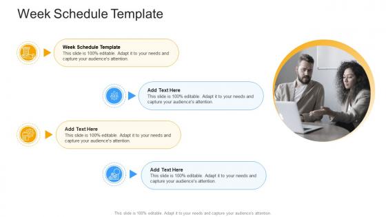 Week Schedule Template In Powerpoint And Google Slides Cpb