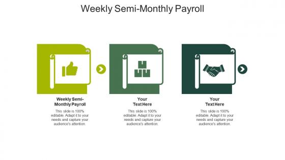 Weekly semi monthly payroll ppt powerpoint presentation outline good cpb