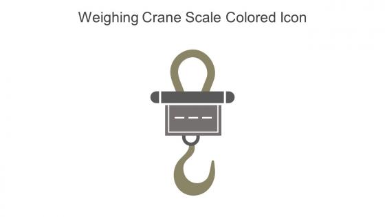 Weighing Crane Scale Colored Icon In Powerpoint Pptx Png And Editable Eps Format