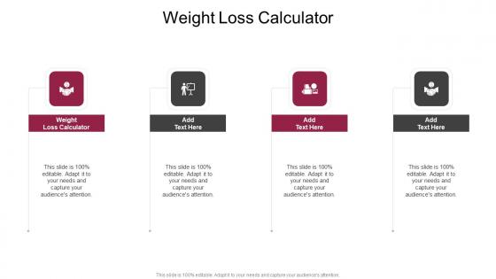 Weight Loss Calculator In Powerpoint And Google Slides Cpb