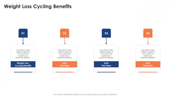 Weight Loss Cycling Benefits In Powerpoint And Google Slides Cpb