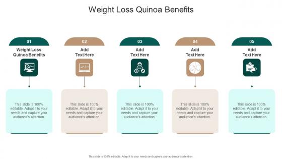 Weight Loss Quinoa Benefits In Powerpoint And Google Slides Cpb