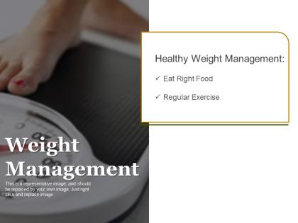 Weight management sample ppt files