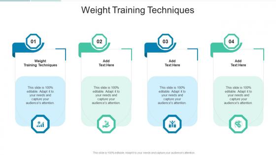 Weight Training Techniques In Powerpoint And Google Slides Cpb