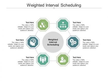 Weighted interval scheduling ppt powerpoint presentation outline layout ideas cpb