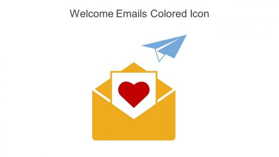 Welcome Emails Colored Icon In Powerpoint Pptx Png And Editable Eps Format
