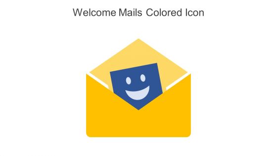Welcome Mails Colored Icon In Powerpoint Pptx Png And Editable Eps Format