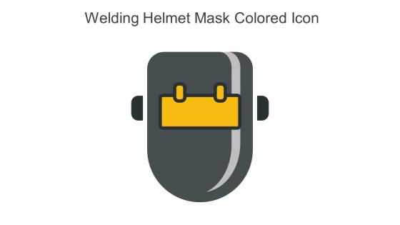 Welding Helmet Mask Colored Icon In Powerpoint Pptx Png And Editable Eps Format