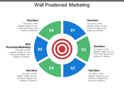 Well positioned marketing ppt powerpoint presentation model outfit cpb