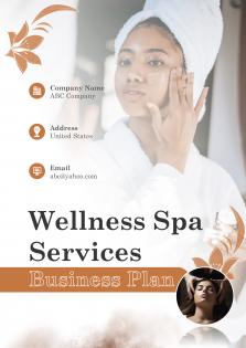 Wellness Spa Services Business Plan Pdf Word Document
