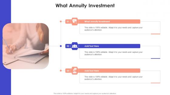 What Annuity Investment In Powerpoint And Google Slides Cpb