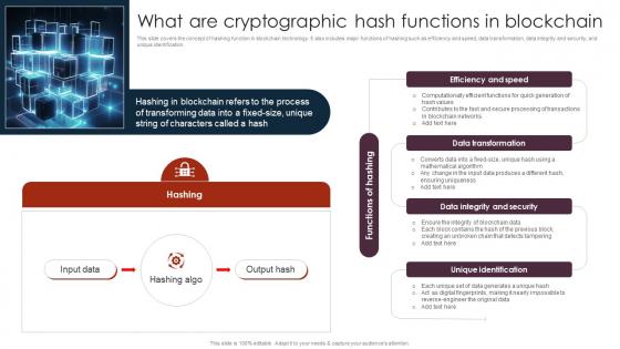 What Are Cryptographic Unlocking The Power Of Blockchain An Introduction BCT SS V