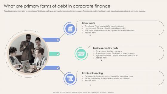 What Are Primary Forms Of Debt In Corporate Finance Corporate Finance Mastery Maximizing FIN SS