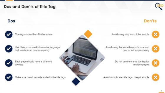 What are the dos and donts of title tag edu ppt