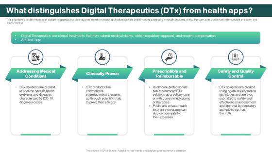 What Distinguishes Digital Therapeutics Dtx From Health Digital Therapeutics Regulatory