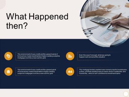 What happened then higher yielding ppt powerpoint presentation ideas example