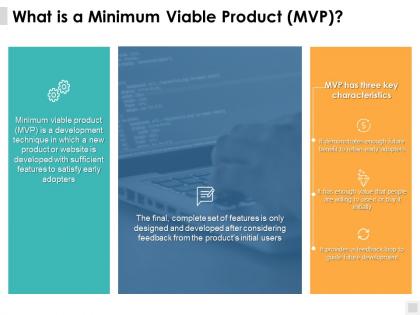 What is a minimum viable product mvp development ppt powerpoint presentation