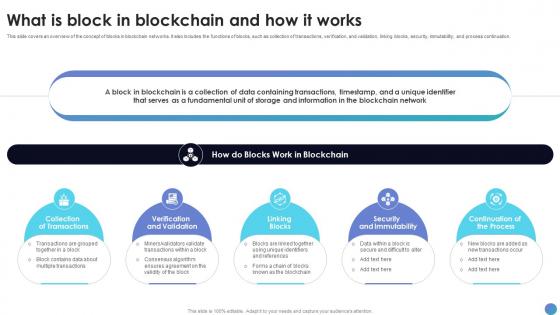 What Is Block In Blockchain And How It Works What Is Blockchain Technology BCT SS V