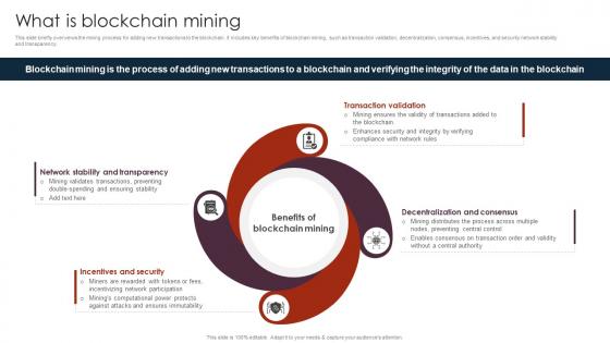 What Is Blockchain Mining Unlocking The Power Of Blockchain An Introduction BCT SS V