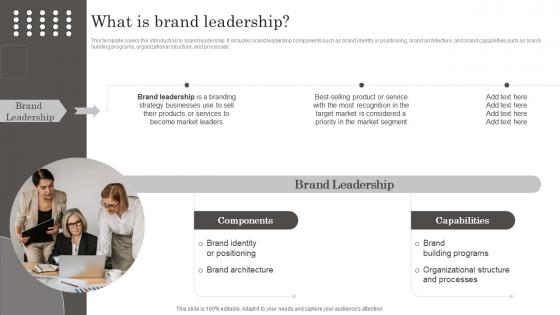 What Is Brand Leadership Developing Brand Leadership Capabilities