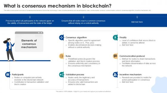 What Is Consensus Mechanism In Blockchain Consensus Mechanisms In Blockchain BCT SS V