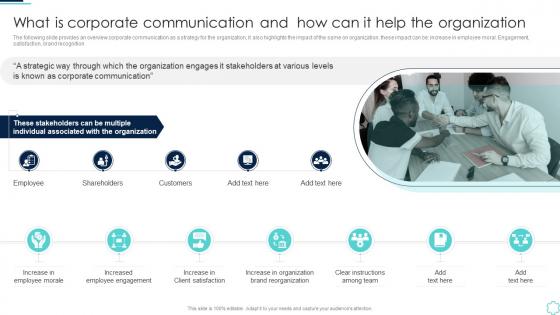 What Is Corporate Communication And How Can It Help The Organization Internal Communication Guide