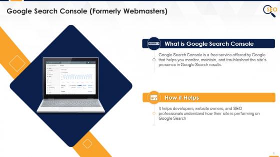 What is google search console and how does it help user edu ppt
