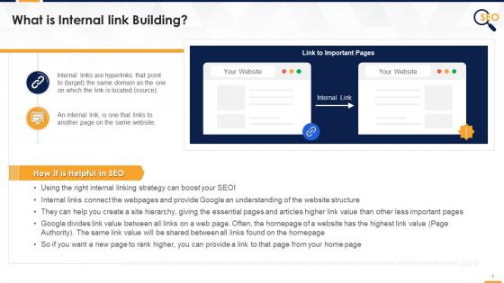 What is internal link building and how it helps in on page seo edu ppt