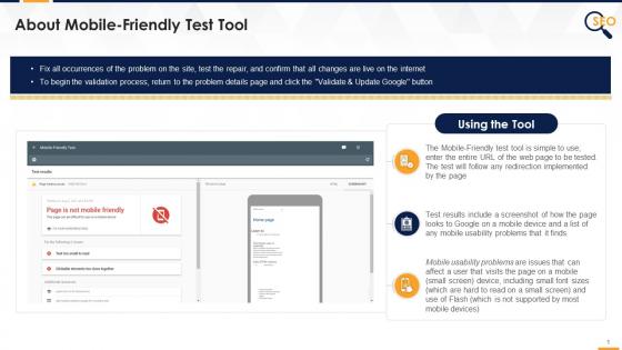 What is mobile friendly test tool and how to use it edu ppt