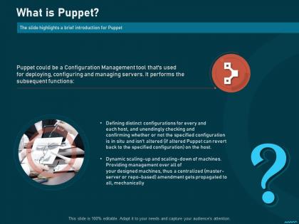 What is puppet puppet solution for configuration management ppt background