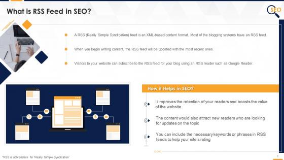 What is rss feed in seo edu ppt