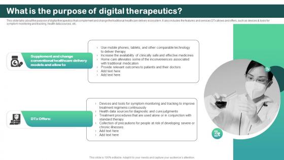 What Is The Purpose Of Digital Therapeutics Digital Therapeutics Regulatory