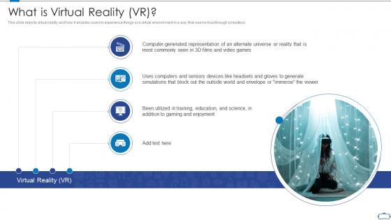 What is virtual reality and augmented reality ppt powerpoint presentation portfolio