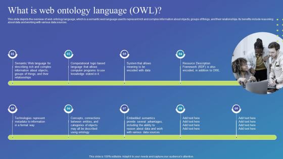 What Is Web Ontology Language Owl Semantic Web Standard Ppt Professional Slide Portrait