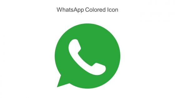 WhatsApp Colored Icon