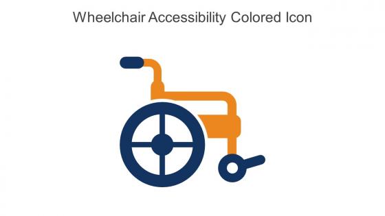 Wheelchair Accessibility Colored Icon In Powerpoint Pptx Png And Editable Eps Format