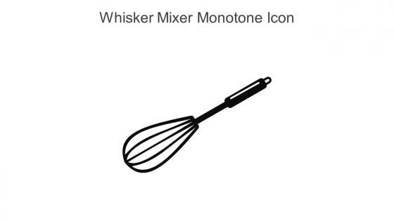 Whisker Mixer Monotone Icon In Powerpoint Pptx Png And Editable Eps Format